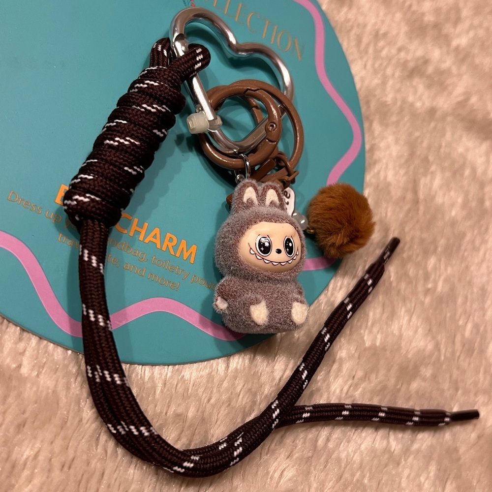 LULLA COLLECTION Mini Cute Monster Bag/Key Charm